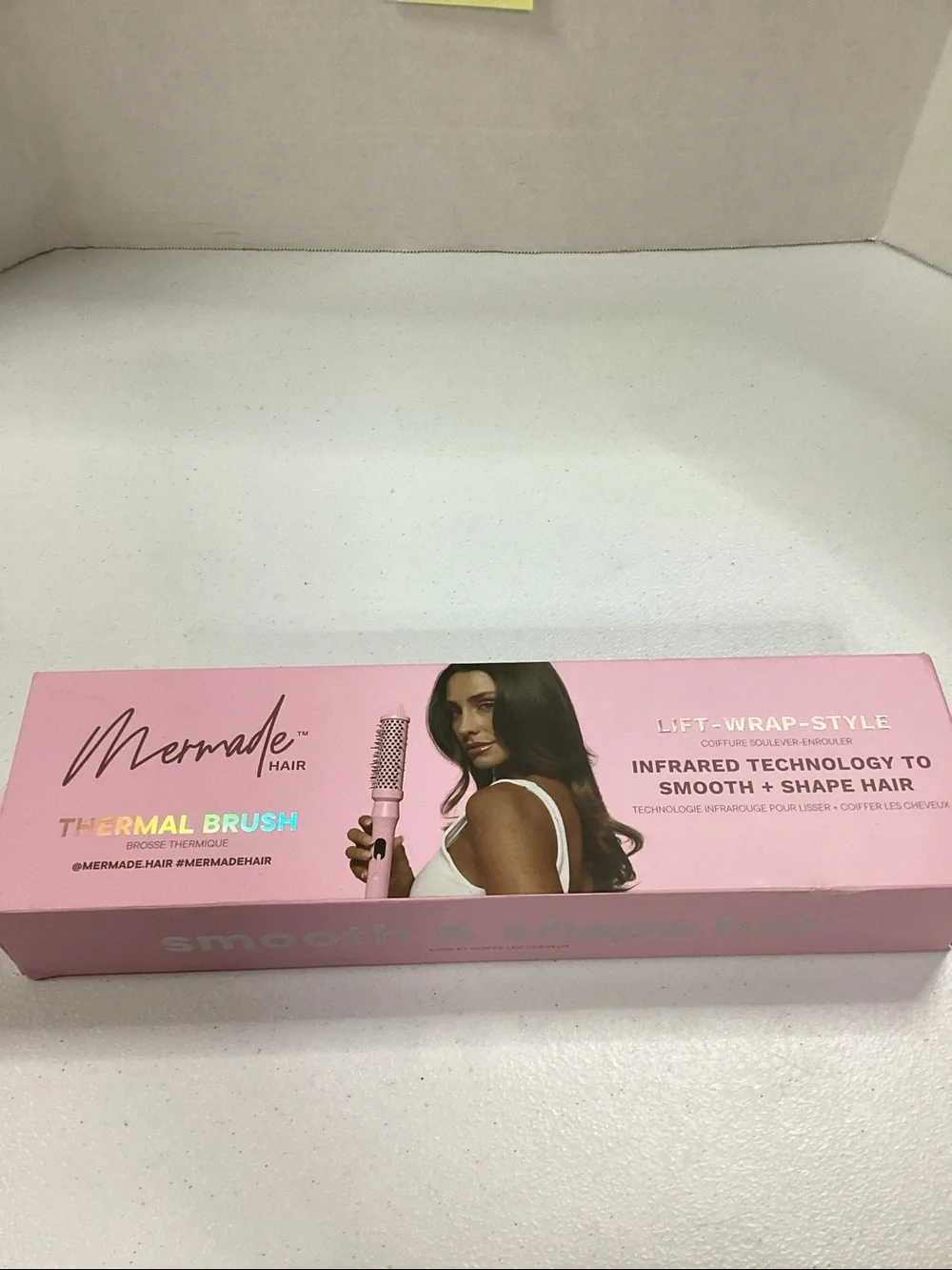 Mermade Pink Thermal Brush - Smooth & Shape Hair